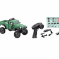 Crawler Absima EVO "Power Wagon V2" de 2 velocidades 1/18 RTR (Con batería y cargador) Verde AB1810110