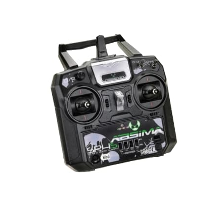 Emisora Absima de 4 canales tipo stick "SR4S" de 2,4 GHz con receptor incluido 2000022