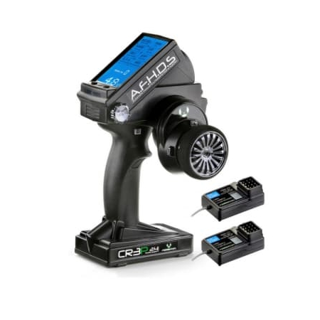 Emisora Absima de 3 canales "CR3P" 2.4GHz con 2 receptores 2000102