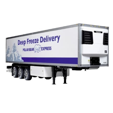 Semirremolque Tamiya frigorífico de 3 ejes 1/14 300056319