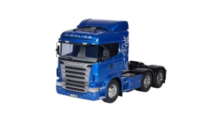 Camión Tamiya Scania R620 Highline 6x4 Edición Limitada Azul 1/14 300056327