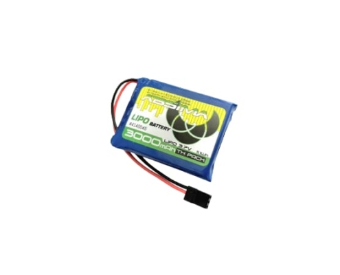 Batería Absima TX LiPo 1S 3,7V 3000mAh SC (JR/FUT) 4140045