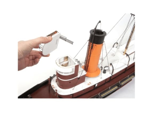 Maqueta Barco de Madera Occre Remolcador Hércules 1/50 61002