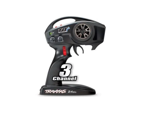 Transmisor Traxxas compatible con TQi Traxxas Link, alta potencia de 2,4 GHz, 3 canales (solo transmisor) TRX6529X