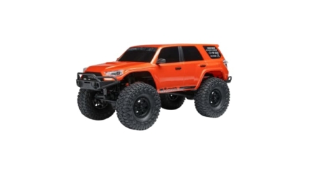 Axial SCX24 Toyota 4Runner 1/24 4X4 RTR Brushed Rock Crawler (con Batería y cargador) Naranja AXI-2035T1