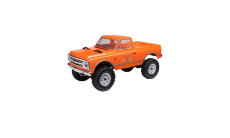 Axial SCX24 1967 Chevrolet C10 1/24 4X4 RTR Brushed Rock Crawler (con Batería y cargador) Naranja AXI00001V2T3