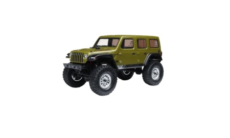 Axial SCX24 Jeep Wrangler JLU CRC 2019 1/24 4X4 RTR Brushed Rock Crawler (con Batería y cargador) Verde AXI00002V3T4