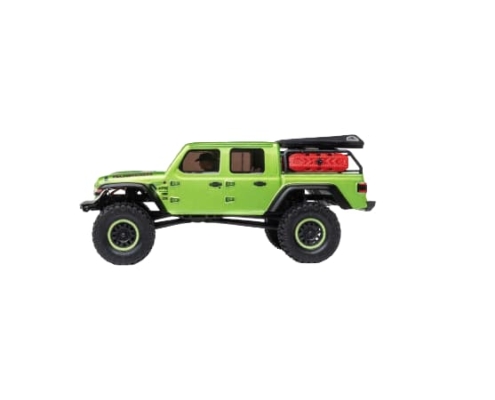 Axial SCX24 Jeep JT Gladiator 1/24 4X4 RTR Brushed Rock Crawler (con Batería y cargador) Verde AXI00005V2T3