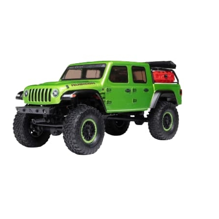 Axial SCX24 Jeep JT Gladiator 1/24 4X4 RTR Brushed Rock Crawler (con Batería y cargador) Verde AXI00005V2T3