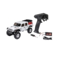 Axial SCX24 Jeep JT Gladiator 1/24 4X4 RTR Brushed Rock Crawler (con Batería y cargador) Blanco AXI00005V2T4