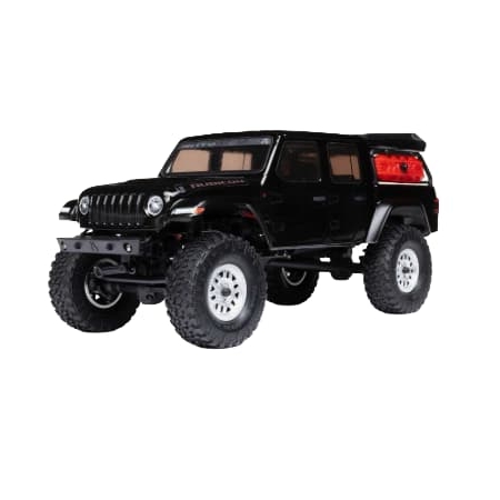Axial SCX24 Jeep JT Gladiator 1/24 4X4 RTR Brushed Rock Crawler (con Batería y cargador) Negro AXI00005V2T5