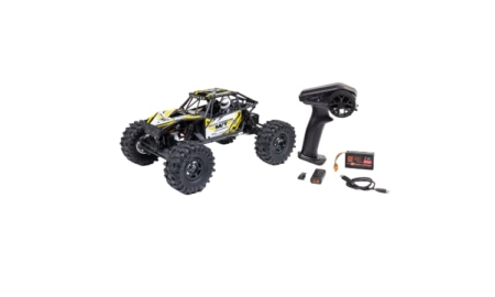 Axial Capra UTB18 4WS 4WD Trail Buggy RTR 118 (con batería y cargador) Amarillo AXI-1750T2