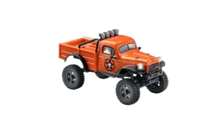 Crawler Absima EVO Power Wagon V2 de 2 velocidades 118 RTR (Con batería y cargador) Naranja AB1810109