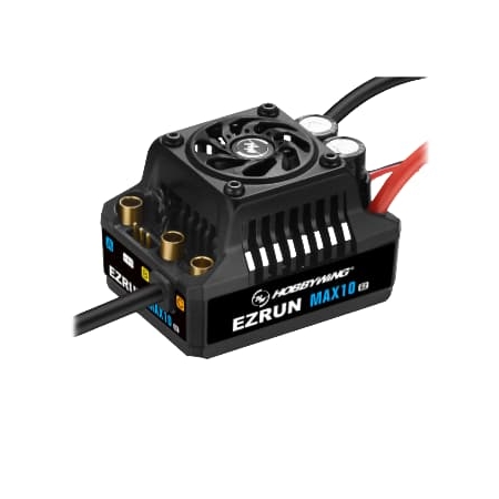 Variador Hobbywing Ezrun MAX10 G2 ESC 140 Amp, 2-4s LiPo 1/10 HW30102603
