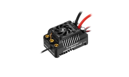 Variador Hobbywing Ezrun MAX5 HV Plus G2 ESC 300 Amp, 6-12s LiPo, BEC 6A HW30104300