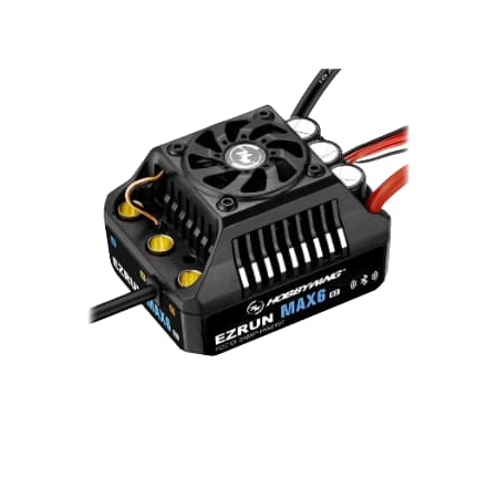 Variador Hobbywing EzRun MAX6 G2 ESC 1/6 con sensores 200A 3-8S 1/6 HW30105100