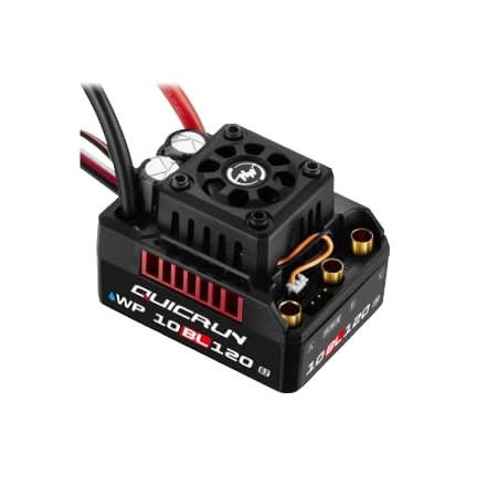 Variador Hobbywing QuicRun WP10BL120 G2 Brushless ESC 120A 2-4s para 1/10 HW30107200
