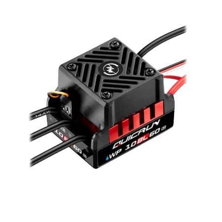 Variador Hobbywing QuicRun WP10BL60 G2 Brushless ESC 60A 2-3s para 1/10 HW30107300