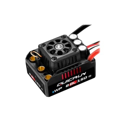 Variador Hobbywing QuicRun WP8BL150 G2 Brushless ESC 150A 3-6s para 1/8 HW30109003