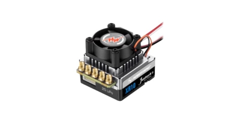 Variador Hobbywing Xerun XR10 Justock G3 Handout Spec ESC 60A, 2s LiPo, BEC 3A para 1/10 HW30112004