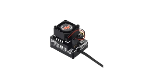 Variador Hobbywing Xerun XR10 Stock Spec Brushless ESC 80A, 1s LiPo, BEC 3A para 1/12 HW30112751
