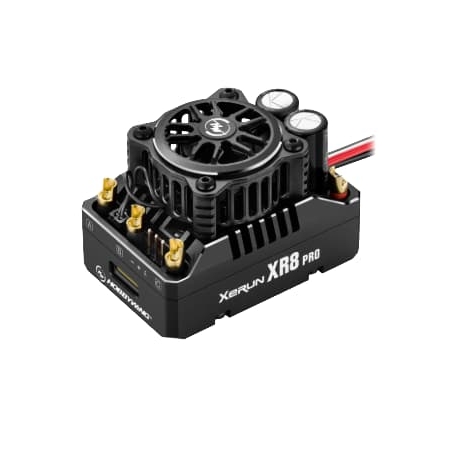 Variador Hobbywing Xerun XR8 Pro G3 Brushless ESC 200A, 2-4s LiPo, BEC 6A HW30113400