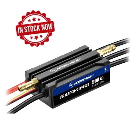 Variador Hobbywing Seaking 90A V4 2-4s LiPo HW30302362