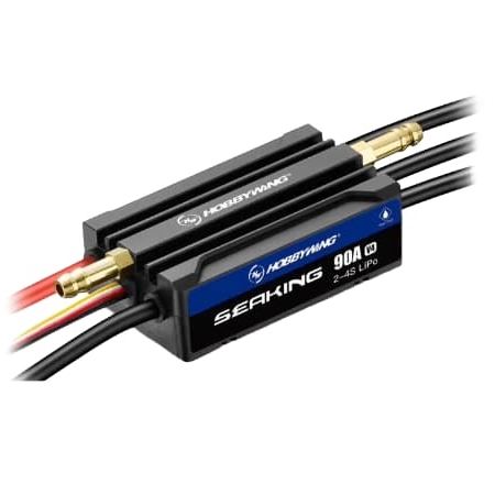 Variador Hobbywing Seaking 90A V4 2-4s LiPo HW30302362