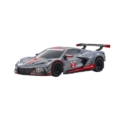Kyosho Mini-Z MR04 RWD Corvette C8-R Gris plomo/Rojo (W-MM/KT531P) K.32356GMR