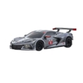 Kyosho Mini-Z MR04 RWD Corvette C8-R Gris plomo/Blanco (W-MM/KT531P) K.32356GMW