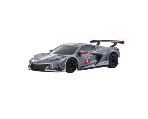 Kyosho Mini-Z MR04 RWD Corvette C8-R Gris plomo/Blanco (W-MM/KT531P) K.32356GMW