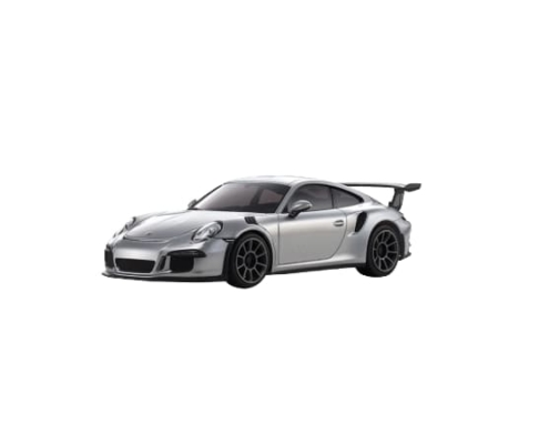 Kyosho Mini-Z MR04 RWD Porsche 911 GT3 RS Plata (N-RM/KT531P) K.32358S