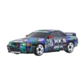 Kyosho Mini-Z AWD Nissan Skyline GT-R R32 1993 HKS #87 (MA020-KT531P) K.32652HK