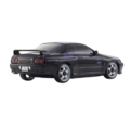 Kyosho Mini-Z AWD Nissan Skyline R32 Initial-D Negro (MA020/KT531P) K.32652ID