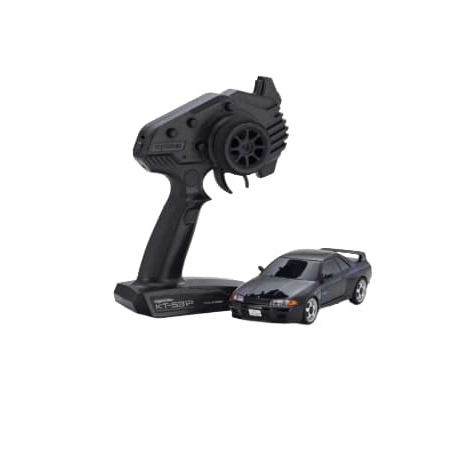 Kyosho Mini-Z AWD Nissan Skyline R32 Initial-D Negro (MA020/KT531P) K.32652ID