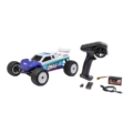 Losi Mini-T 2.0 2S 2WD Brushless Stadium Truck RTR 1/18 (con batería y cargador) Azul LOS-1056T2