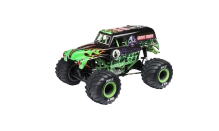 Losi Mini LMT Grave Digger 2S 4X4 Brushed Monster Truck RTR 1/18 (con batería y cargador) Verde LOS01026T1