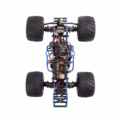 Losi Mini LMT Son Uva Digger 2S 4X4 Brushed Monster Truck RTR 1/18 (con batería y cargador) Azul LOS01026T2