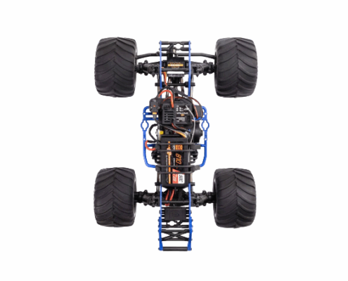 Losi Mini LMT Son Uva Digger 2S 4X4 Brushed Monster Truck RTR 1/18 (con batería y cargador) Azul LOS01026T2