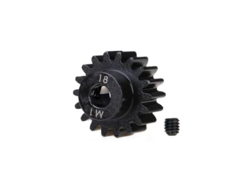 Piñón Traxxas 18 dientes (1.0 paso metrico) para eje de 5mm TRX6491R