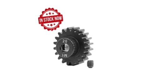 Piñón Traxxas 20 dientes (1.0 paso metrico) para eje de 5mm TRX6494R