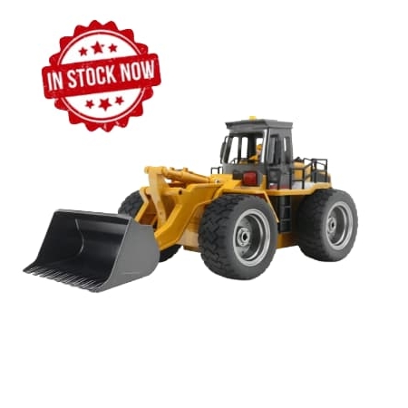 Excavadora Bulldozer RC Huina 1/18 (Pala metálica) 1532