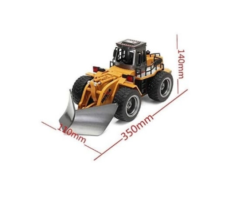 Máquina Quitanieves RC Huina 1/18 (pala metálica) 1586