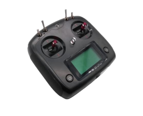 Emisora Flysky FS-I6S 2,4Ghz AFHDS 2A con pantalla táctil y receptor de 6 canales (Modo 2 Stick centrales)