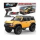 Bronco HB-Racing Wilderness 1/10 con winch, 2 velocidades y luces, Amarillo HB-R1001-1