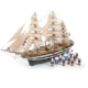 Maqueta Amerigo Vespucci con pinturas, tintes y barniz Pack completo