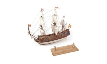 Maqueta de barco OcCre San Felipe 1/86 con soporte