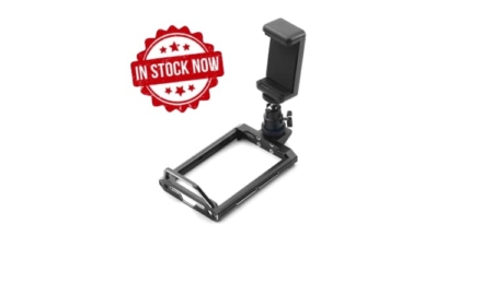 Soporte protector Aluminio con soporte de móvil para Flysky Noble NB4