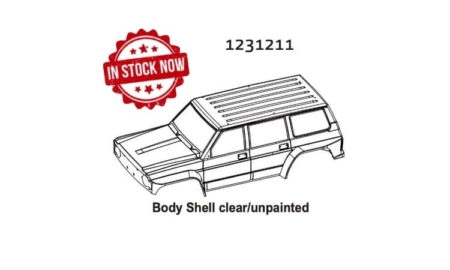 Carrocería Absima Patrol CR4.4 Sin Pintar 1231211