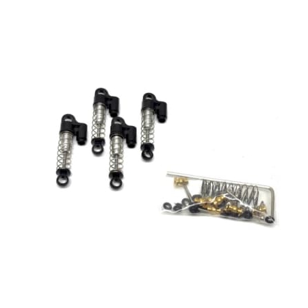 Juego de amortiguadores Absima Piggyback de aluminio 33mm 1:18-1:24 (4pcs) 2330033